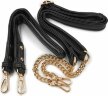 Сумка женская Beverly Hills Polo Club, черный/желтое золото