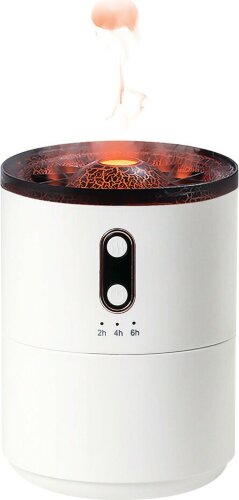 Светодиодный USB увлажнитель Volcano, белый  