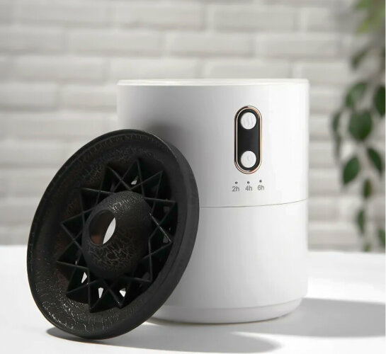 Светодиодный USB увлажнитель Volcano, белый  