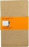 Записная книжка Moleskine Cahier (в линейку, 3 шт.), Large (13х21 см), бежевый
