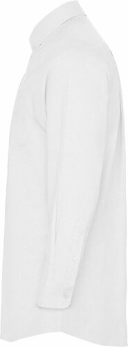Рубашка мужская Roly Oxford, белый, размер XL