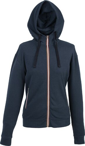Толстовка худи на молнии с начесом JRC LAS VEGAS LADY 280, темно-синий, 2XL