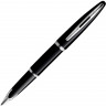  Перьевая ручка Waterman Carene, цвет: Black ST, перо: F или М чернила: blue