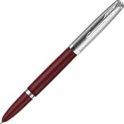 Перьевая ручка Parker 51 CORE BURGUNDY CT, перо: F, цвет чернил: black, в подарочной упаковке