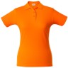 Рубашка поло женская James Harvest Surf Lady, оранжевая, размер XS