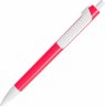 Ручка шариковая FORTE NEON, ярко-розовый, белый