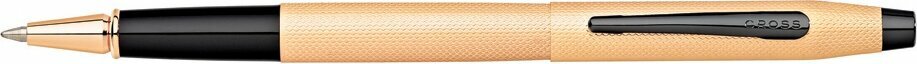 Ручка-роллер Selectip Cross Classic Century Brushed Rose Gold PVD, золотистый