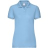 Поло женское 65/35 POLO LADY-FIT 180, голубой, XS