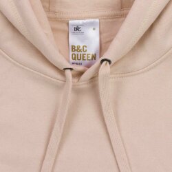 Толстовка с капюшоном женская Queen, дымчато-серая, L