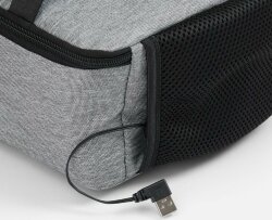 Изотермическая сумка с функцией подогрева Oneworld, серая
