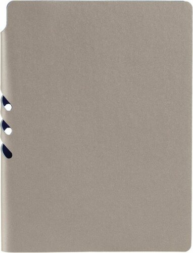 Ежедневник Flexpen, недатированный, серебристо-синий