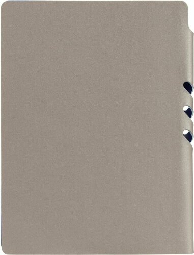 Ежедневник Flexpen, недатированный, серебристо-синий
