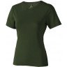 Женская футболка Elevate Nanaimo с коротким рукавом, армейский зеленый, размер L (48-50)