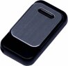 USB-флешка промо на 8 Гб прямоугольной формы, выдвижной механизм, черный