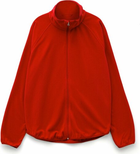 Куртка флисовая унисекс Fliska, красная, XL/2XL