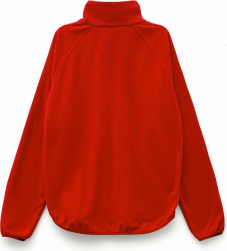 Куртка флисовая унисекс Fliska, красная, XL/2XL