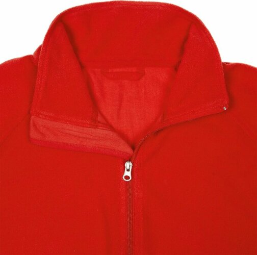 Куртка флисовая унисекс Fliska, красная, XL/2XL