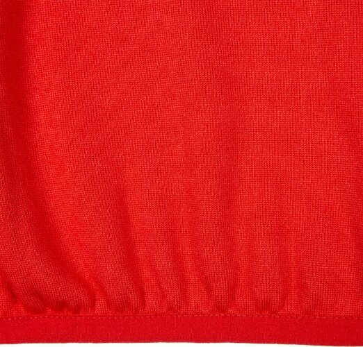 Куртка флисовая унисекс Fliska, красная, XL/2XL