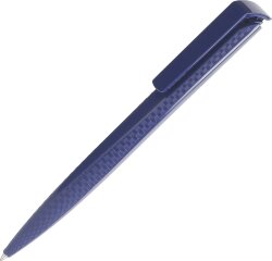 Ручка шариковая Klio-Eterna TRIAS CARBON, темно-синий