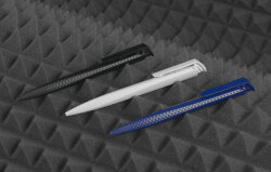 Ручка шариковая Klio-Eterna TRIAS CARBON, темно-синий