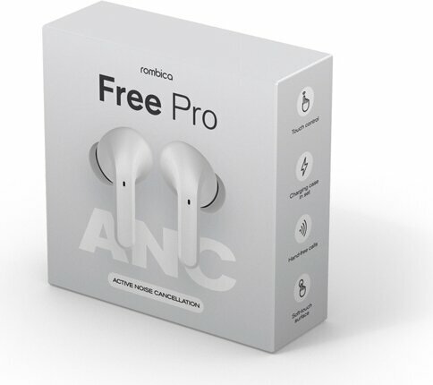 Наушники Rombica mysound Free Pro, белый