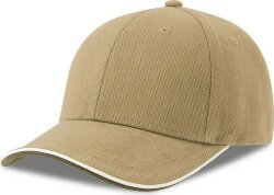 Бейсболка Atlantis PILOT PIPING SANDWICH-S, хаки, размер 58 см
