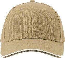 Бейсболка Atlantis PILOT PIPING SANDWICH-S, хаки, размер 58 см
