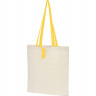 Складная эко-сумка Nevada из хлопка плотностью 100 г/м2, желтый