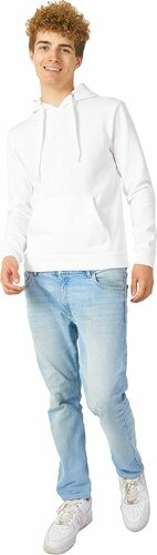 Толстовка с капюшоном US Basic Amsterdam мужская, белый, размер 3XL (54-56)