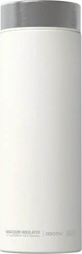 Термос Asobu LE BATON 500 мл, белый/серебристый
