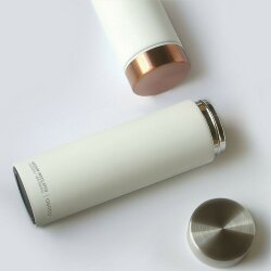 Термос Asobu LE BATON 500 мл, белый/серебристый