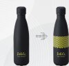 Вакуумная термобутылка Vacuum bottle C1, soft touch, 500 мл, черный, с УФ печатью