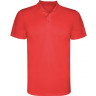 Рубашка поло Roly Monzha мужская, красный, размер S (46)