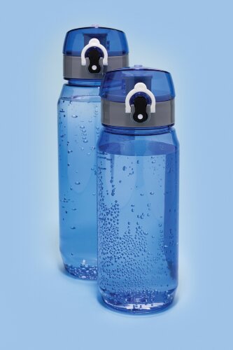 Герметичная бутылка для воды XD Collection Yide из rPET RCS, 800 мл, синий