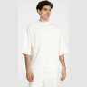 Футболка оверсайз унисекс T9, молочно-белая, XL/2XL