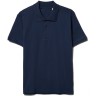Рубашка поло мужская Unit Virma Stretch, темно-синяя, размер S