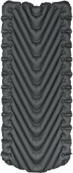 Надувной коврик Klymit Static V Luxe, серый
