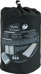 Надувной коврик Klymit Static V Luxe, серый