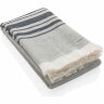 Накидка Ukiyo Yumiko из переработанного хлопка AWARE™, 100x180 см, черный