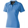  Рубашка поло Elevate Markham женская, голубой/антрацит, размер 2XL (52-54)