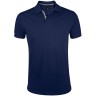 Рубашка поло мужская PORTLAND MEN 200, темно-синий, серый, S