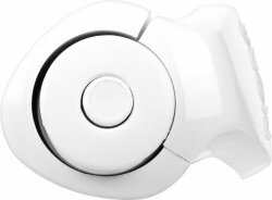 Ручка шариковая Pigra P04 Polished, белая