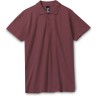 Рубашка поло мужская Sol's Spring 210, бордовая, размер S