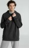 Толстовка с капюшоном унисекс Hoodie, серый меланж (антрацит), XS