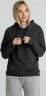 Толстовка с капюшоном унисекс Hoodie, серый меланж (антрацит), XS