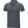 Мужская стильная футболка поло с короткими рукавами Elevate Deimos, storm grey, размер S (48)