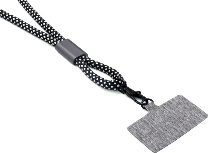 Ремешок-держатель для телефона на запястье Lany Wristband Eco, серый