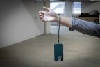 Ремешок-держатель для телефона на запястье Lany Wristband Eco, серый