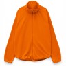 Куртка флисовая унисекс Fliska, оранжевая, XS/S