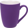 Кружка Good Morning с покрытием софт-тач, фиолетовая